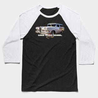 1958 Ford Edsel Roundup Baseball T-Shirt